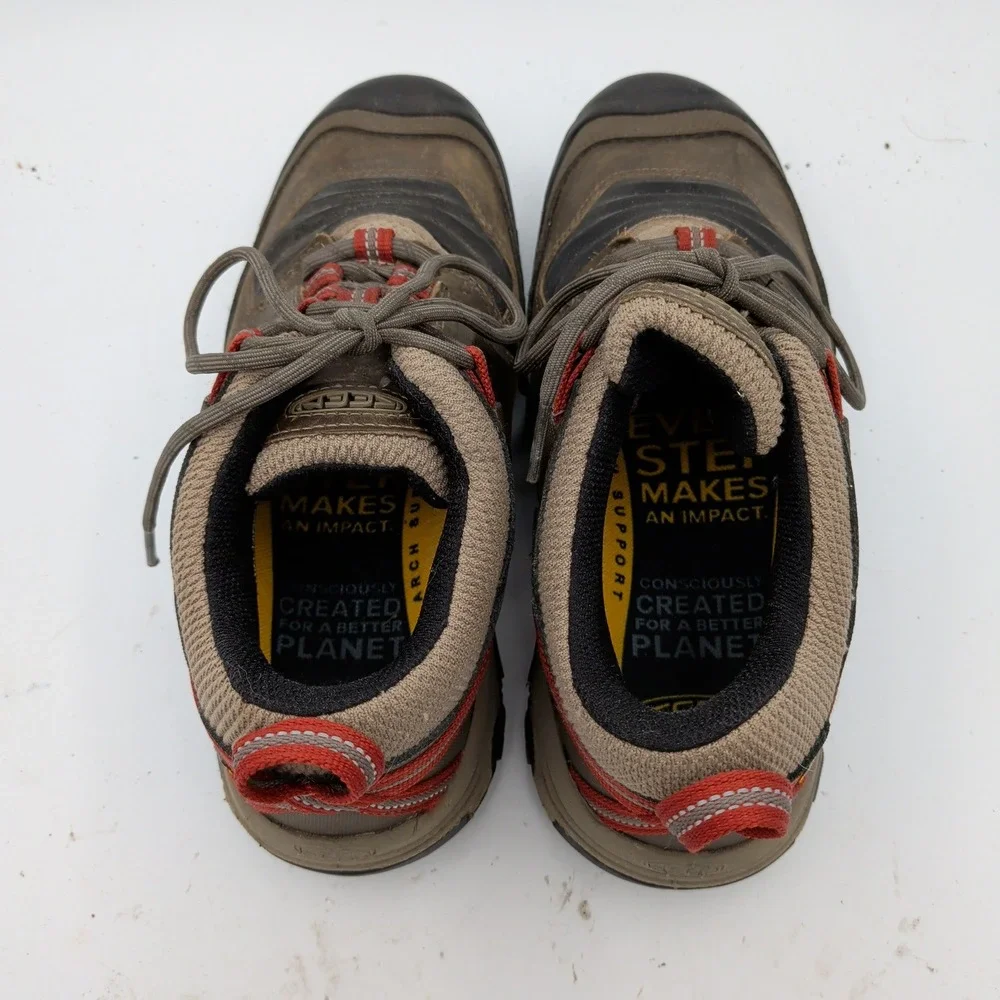 KEEN Ridge Flex Low WP Waterproof Hiking Shoes Mens 9.5 Wide 1025417 Gorpcore